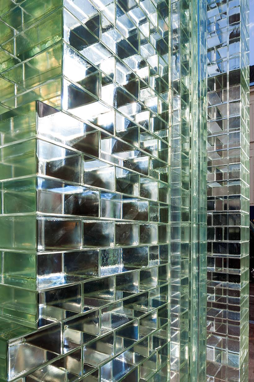 MVRDV crystal houses amsterdam chanel flagship store glass facade designboom 0115