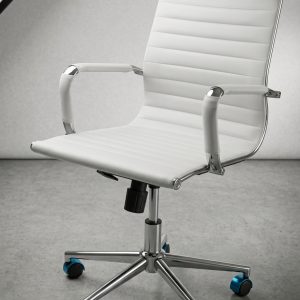 Silla Manhattan Alta Blanca